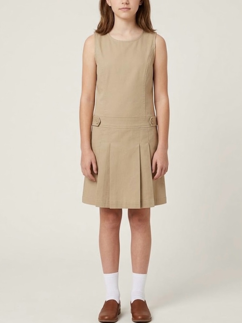 Girl Uniform Dress - Picture 1 of 8